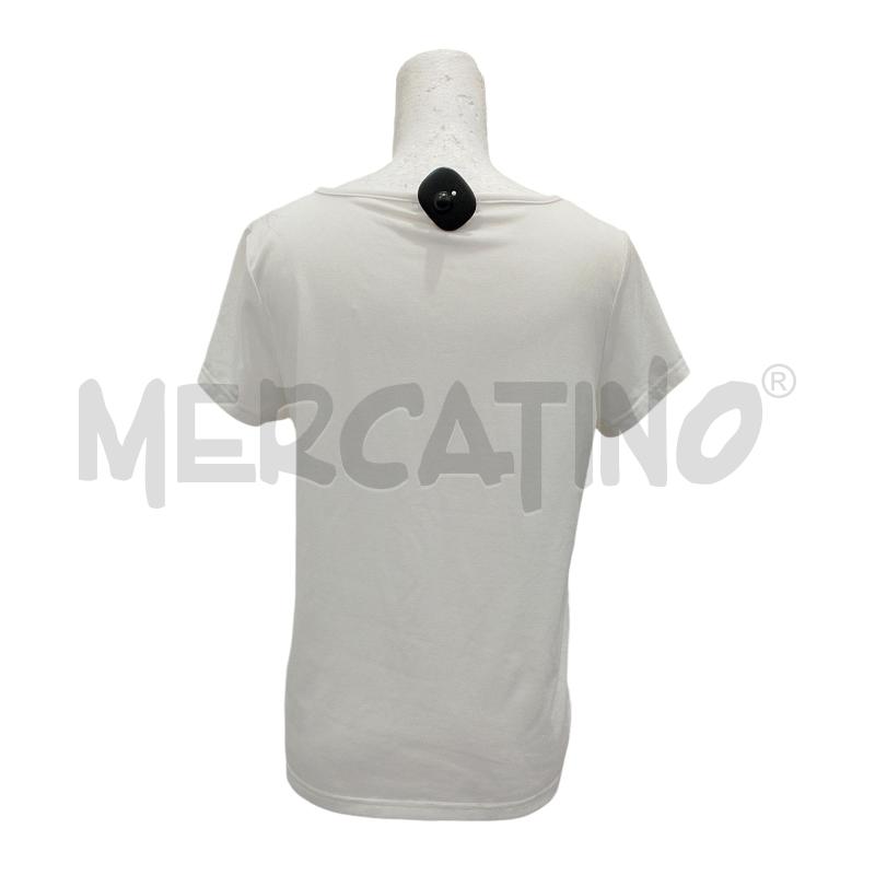 MAGLIA DONNA KORALLINE BIANCA PIUMATA AVANTI | Mercatino dell'Usato Salerno fratte 2