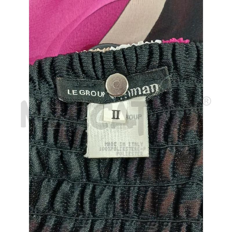 MAGLIA DONNA LE GROUP WOMAN FANT ROSSA NERA ARANCIO  | Mercatino dell'Usato Salerno fratte 3