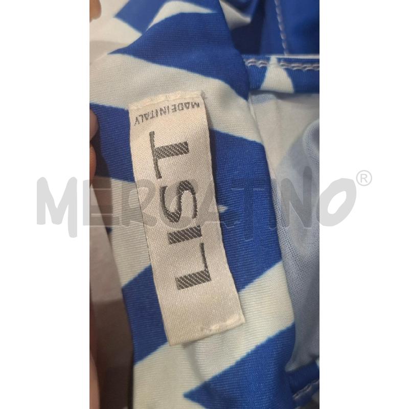 MAGLIA DONNA LIST FANT BIANCA AZZURRA | Mercatino dell'Usato Salerno fratte 3