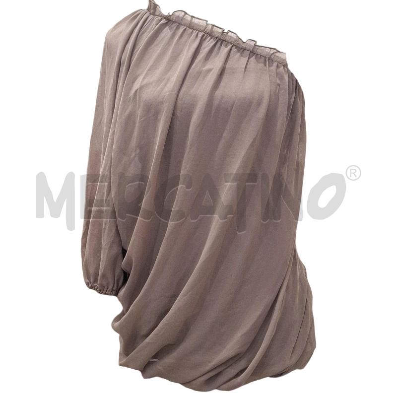 MAGLIA DONNA LIU JO MONOSPALLA AVANTI TORTOTA DIETRO GRIGIA | Mercatino dell'Usato Salerno fratte 1