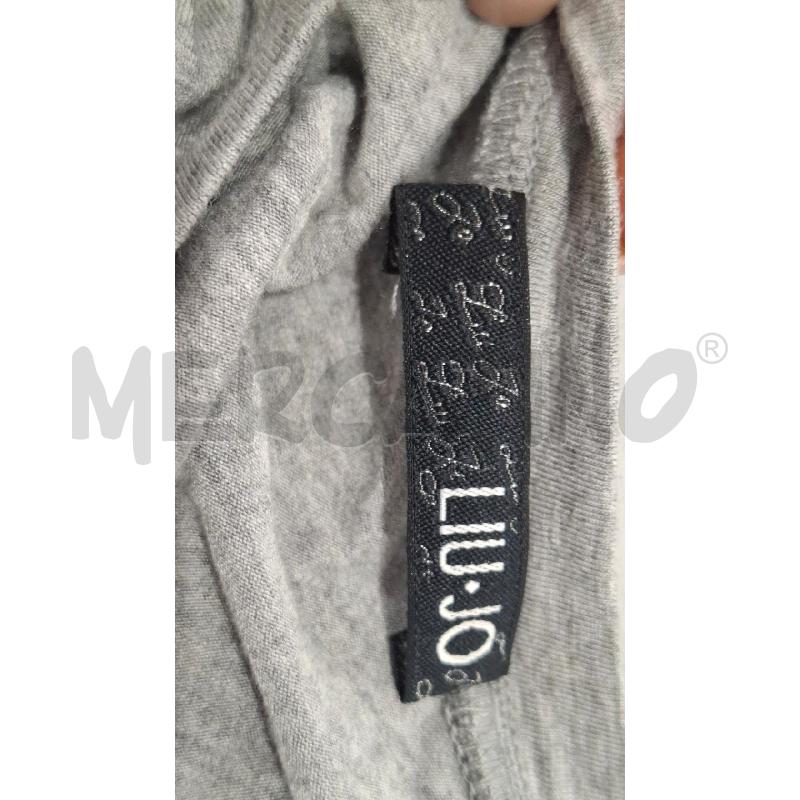 MAGLIA DONNA LIU JO MONOSPALLA AVANTI TORTOTA DIETRO GRIGIA | Mercatino dell'Usato Salerno fratte 3