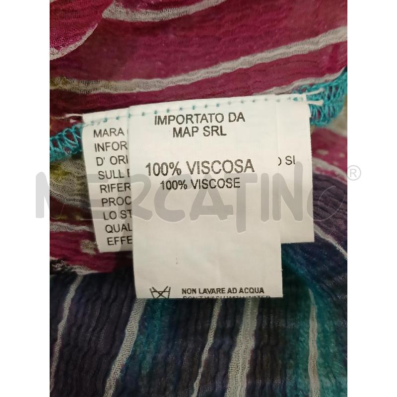 MAGLIA DONNA MARA CAROL VERDE FUCSIA BLU | Mercatino dell'Usato Salerno fratte 4
