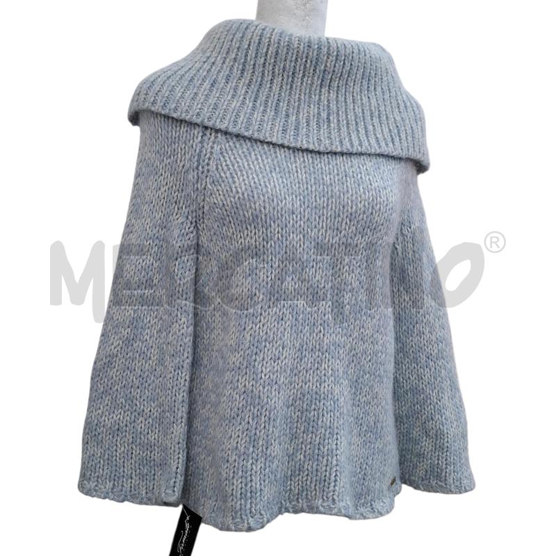 MAGLIA DONNA MICHEAL KORS TWEED AZZURRO BIANCO | Mercatino dell'Usato Salerno fratte 1