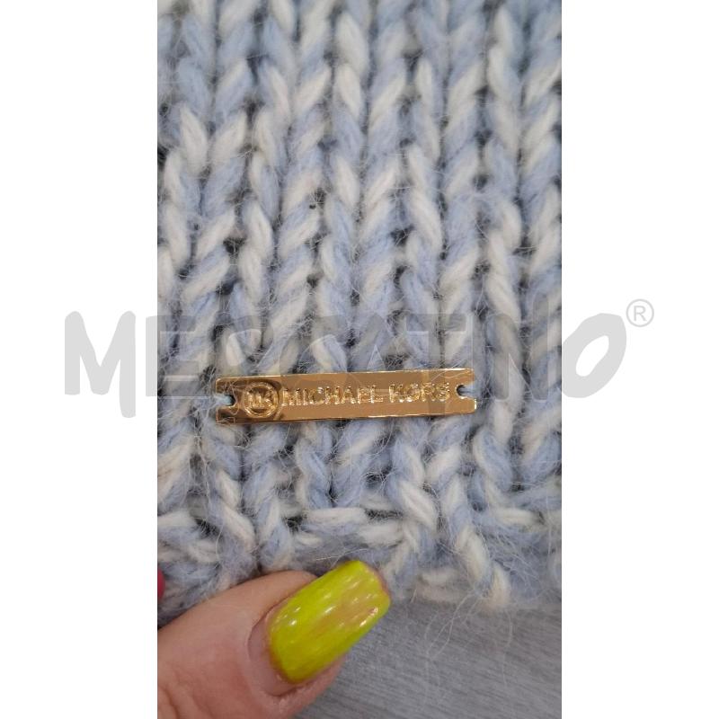 MAGLIA DONNA MICHEAL KORS TWEED AZZURRO BIANCO | Mercatino dell'Usato Salerno fratte 4