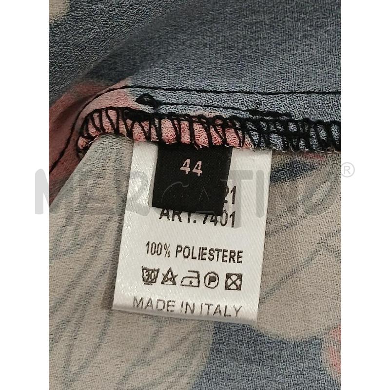 MAGLIA DONNA NUVOLA BASE NEA FIORI ROSSI BEIGE | Mercatino dell'Usato Salerno fratte 4