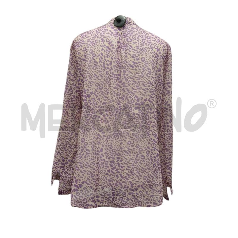 MAGLIA DONNA PLEASE LILLA CHIARO MOT. ANIMALIER  | Mercatino dell'Usato Salerno fratte 2