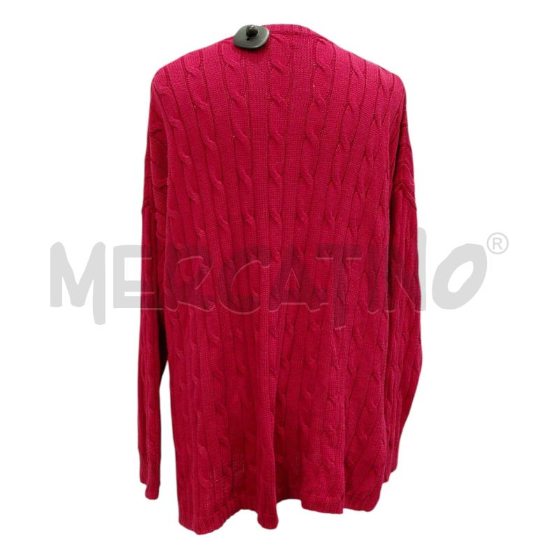 MAGLIA DONNA RALPH LAUREN COTONE ROSSA | Mercatino dell'Usato Salerno fratte 2