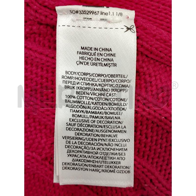MAGLIA DONNA RALPH LAUREN COTONE ROSSA | Mercatino dell'Usato Salerno fratte 4