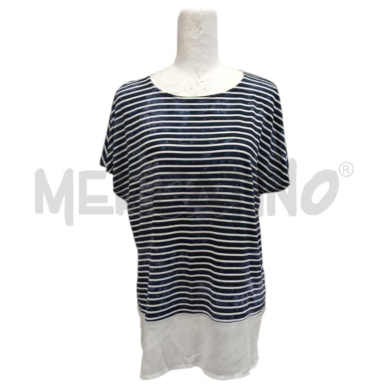 MAGLIA DONNA RIGHE BLU E BIANCHE | Mercatino dell'Usato Salerno fratte 1