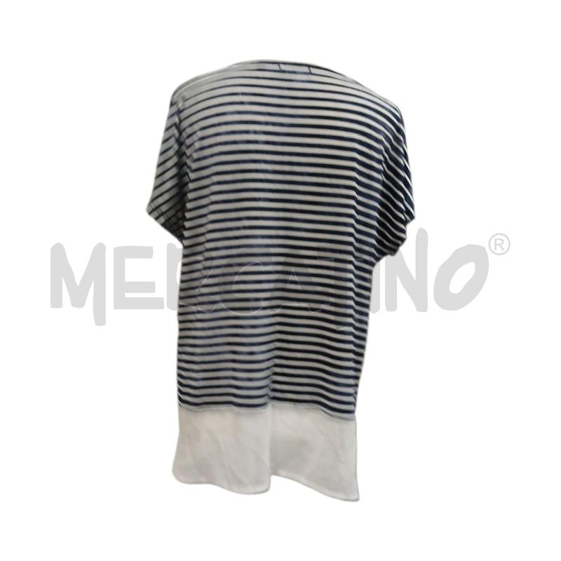 MAGLIA DONNA RIGHE BLU E BIANCHE | Mercatino dell'Usato Salerno fratte 2
