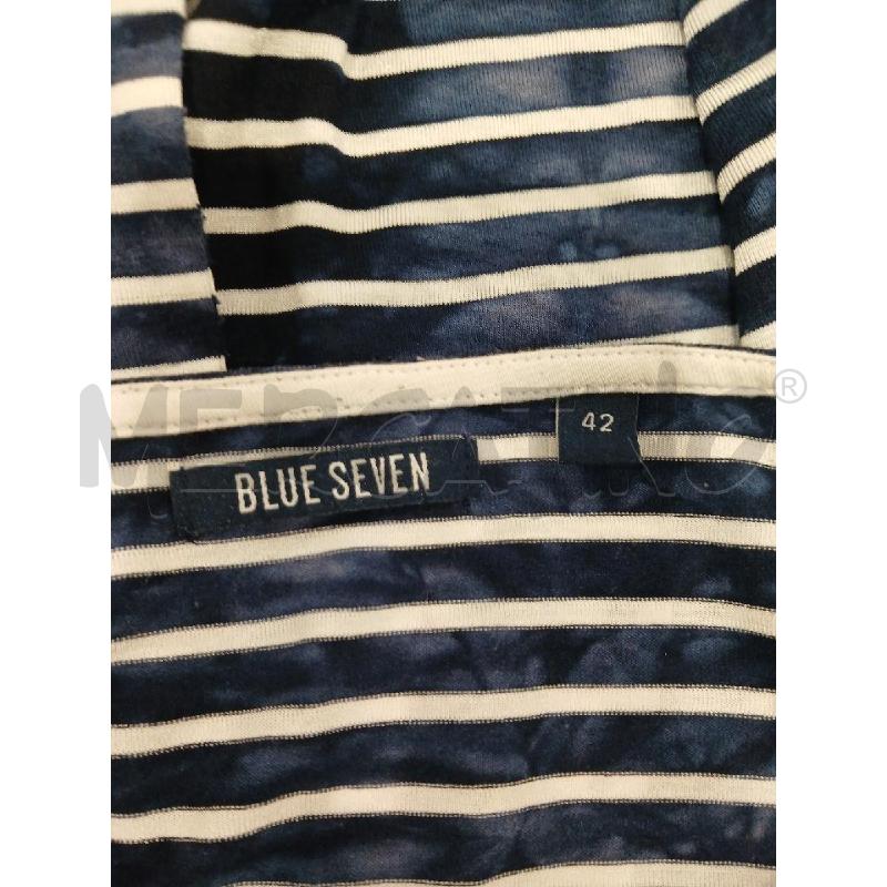MAGLIA DONNA RIGHE BLU E BIANCHE | Mercatino dell'Usato Salerno fratte 3
