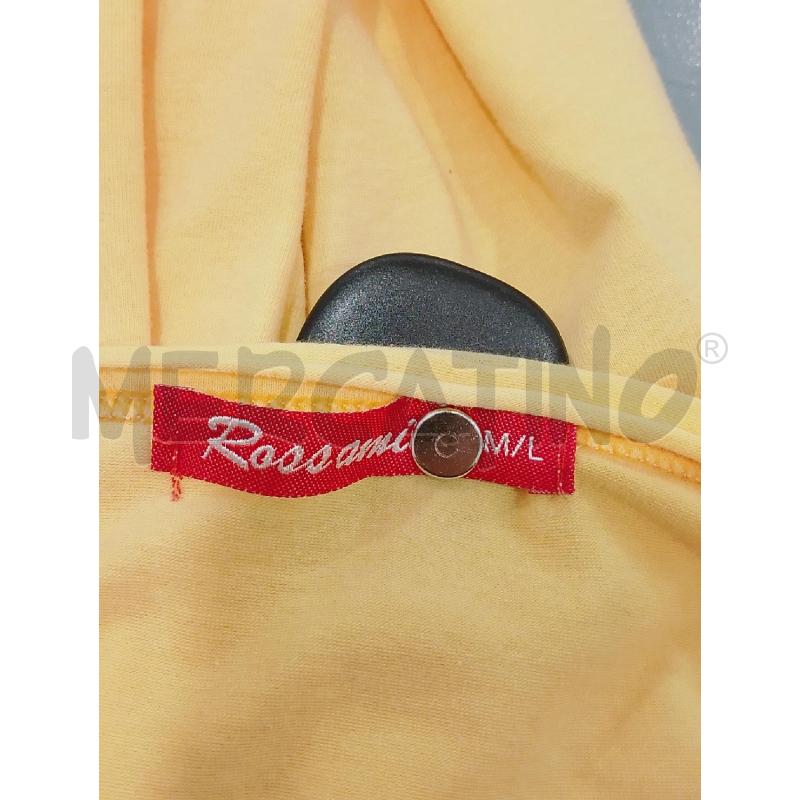 MAGLIA DONNA ROSSAMISS GIALLA 95X100 COTONE | Mercatino dell'Usato Salerno fratte 3