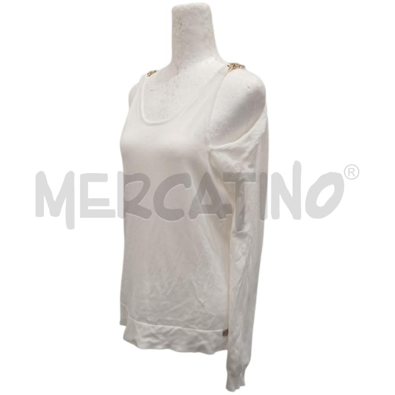 MAGLIA DONNA TAKE TWO BIANCA  | Mercatino dell'Usato Salerno fratte 1