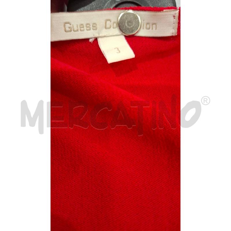 MAGLIETTA DONNA GUESS ROSSA TG. 3 | Mercatino dell'Usato Salerno fratte 3