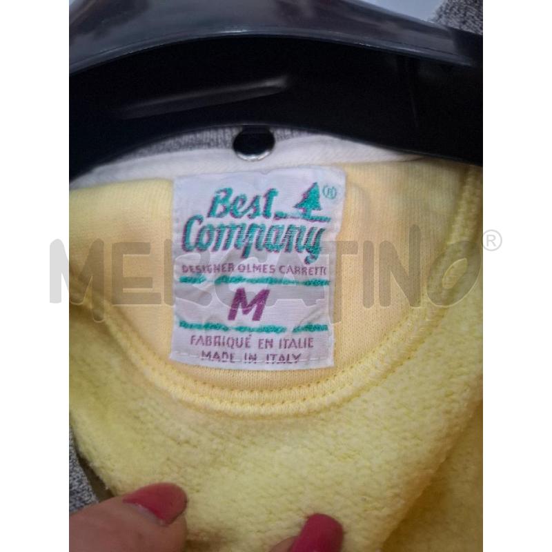 MAGLIONE UOMO BEST COMPANY GIALLO | Mercatino dell'Usato Salerno fratte 4