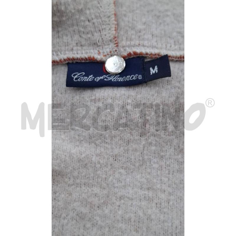 MAGLIONE UOMO CONTE OF FLORENCE ARANCIO CERN. | Mercatino dell'Usato Salerno fratte 3