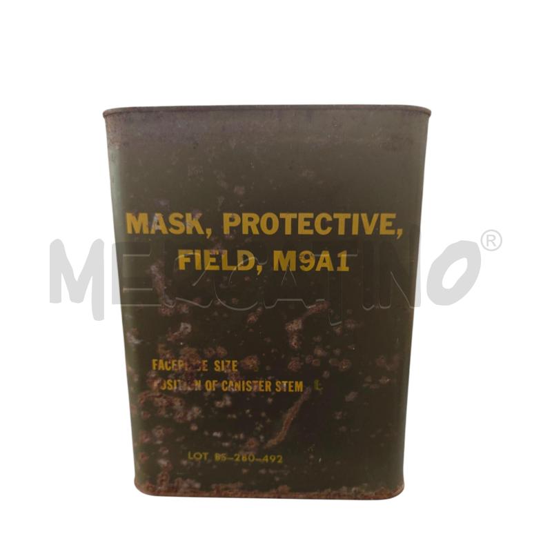 MASCHERA ANTIGAS M9A1 1952 USA SIGILLATA GUERRA SOLDATI MILITARIA | Mercatino dell'Usato Salerno fratte 1