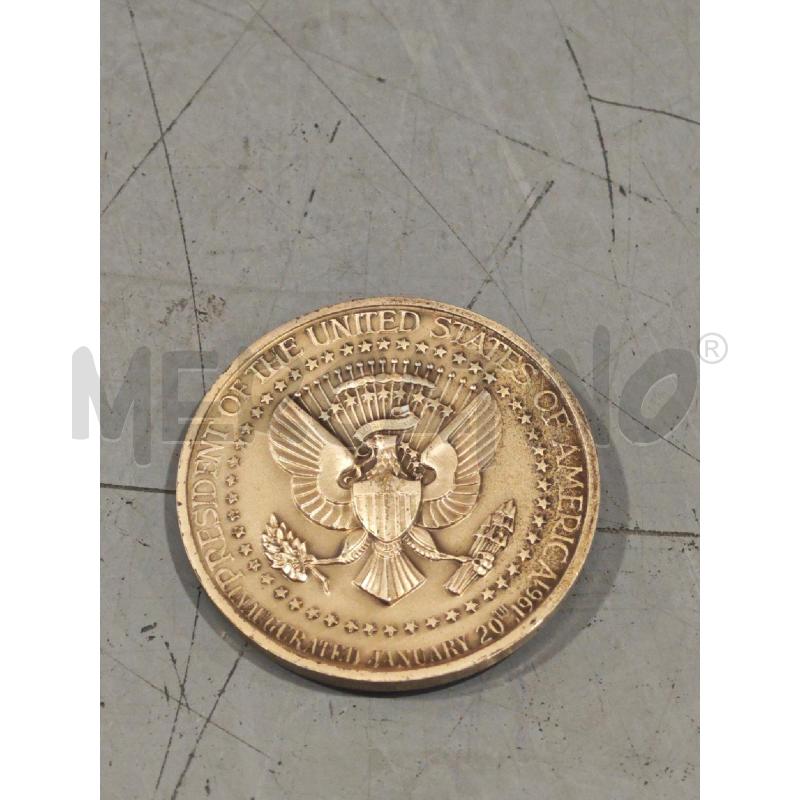 MEDAGLIA INSEDIAMENTO JOHN F KENNEDY DI COSTANTINO AFFER 20 GENNAIO 1961 | Mercatino dell'Usato Salerno fratte 2