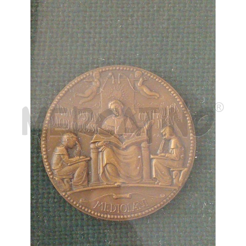 MEDAGLIA UNIVERSITAS CATHOLICA SACRI CORDIS JESU MEDIOLANI | Mercatino dell'Usato Salerno fratte 2
