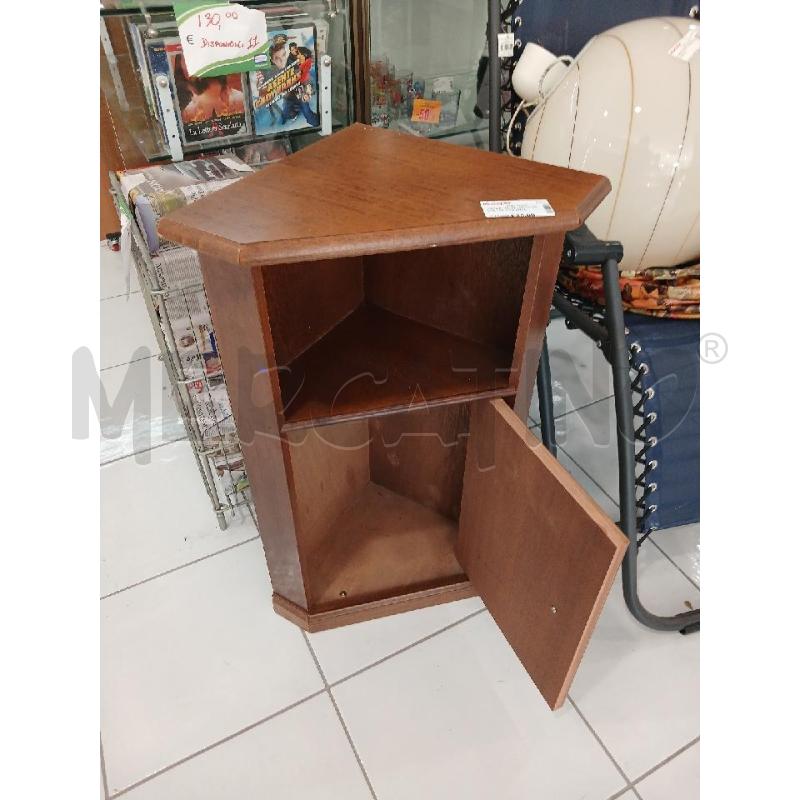 MOBILETTO IN LEGNO ANGOLARE CON ANTA | Mercatino dell'Usato Salerno fratte 2