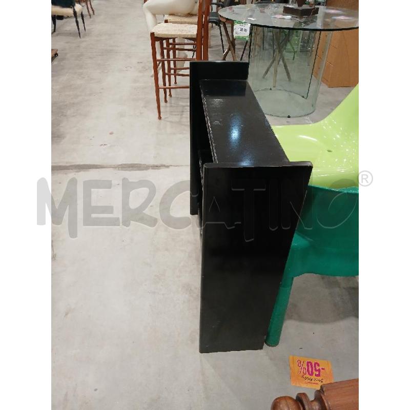 MOBILETTO NERO 3 SCAFFALI  | Mercatino dell'Usato Salerno fratte 2