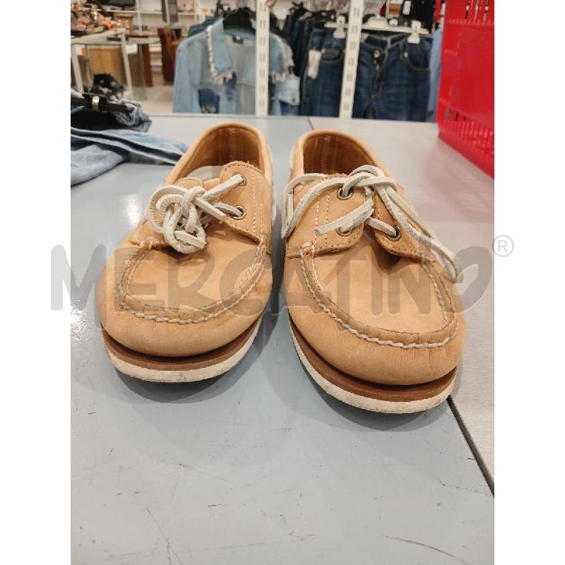 MOCASSINI PELLE UOMO TIMBERLAND BEIGE N.41 | Mercatino dell'Usato Salerno fratte 2