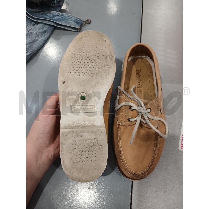 MOCASSINI PELLE UOMO TIMBERLAND BEIGE N.41 | Mercatino dell'Usato Salerno fratte 4
