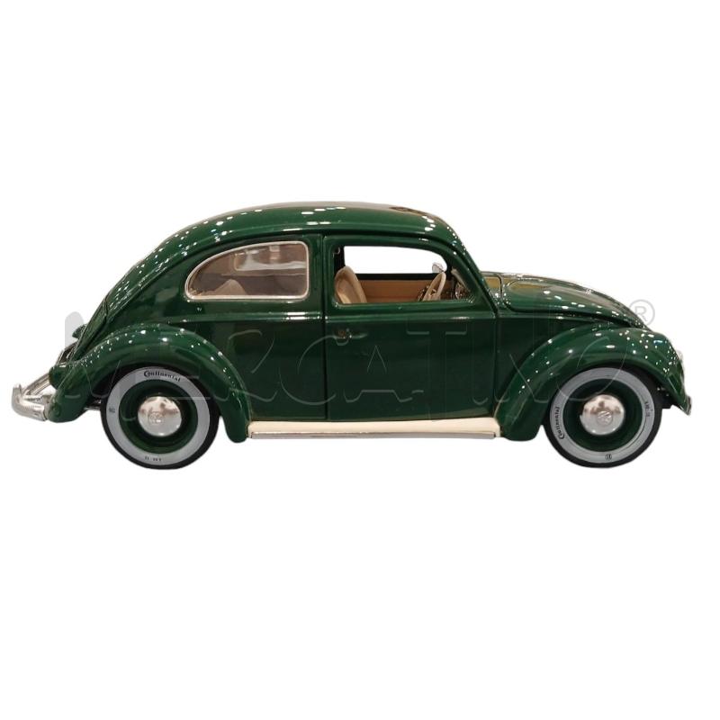 MODELLINO BBURAGO BEETLE VERDE 55 1:18 | Mercatino dell'Usato Salerno fratte 1