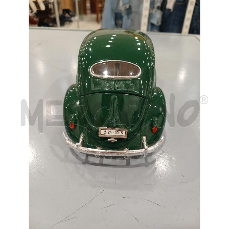 MODELLINO BBURAGO BEETLE VERDE 55 1:18 | Mercatino dell'Usato Salerno fratte 4