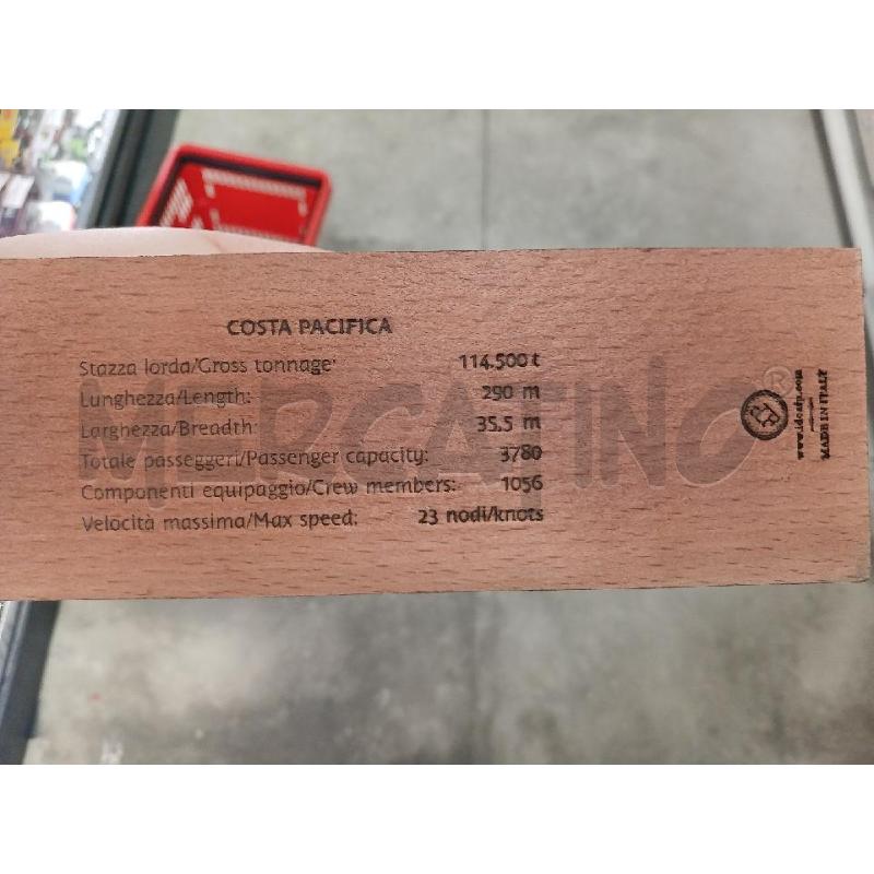 MODELLINO NAVE COSTA PACIFICA | Mercatino dell'Usato Salerno fratte 2