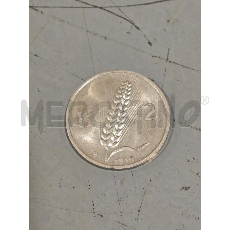 MONETA 2 LIRE 1949 REPUBBLICA ITALIANA | Mercatino dell'Usato Salerno fratte 2