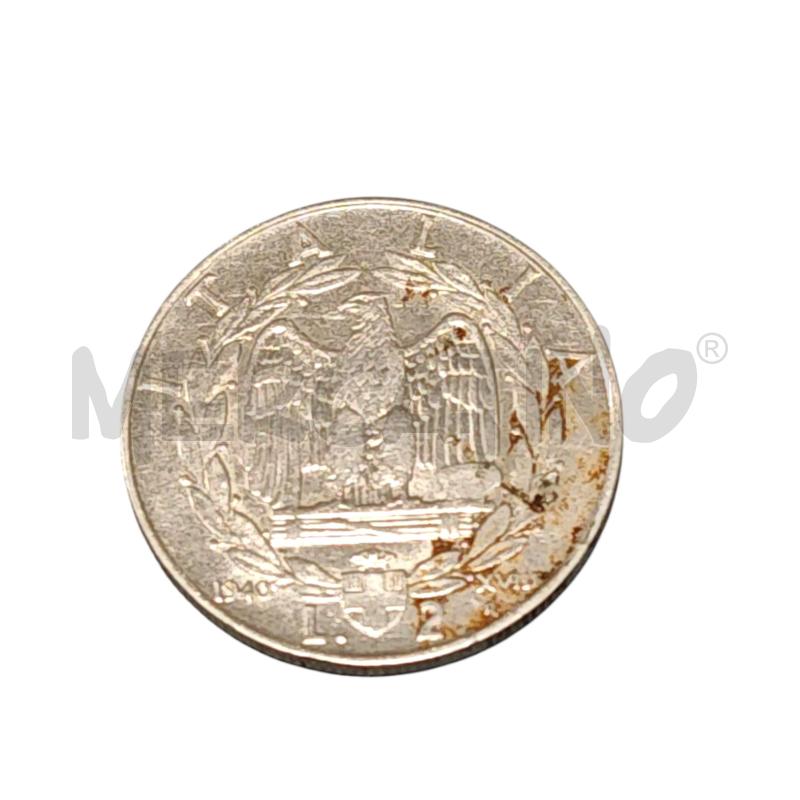 MONETA LIRE 2 1940 | Mercatino dell'Usato Salerno fratte 1