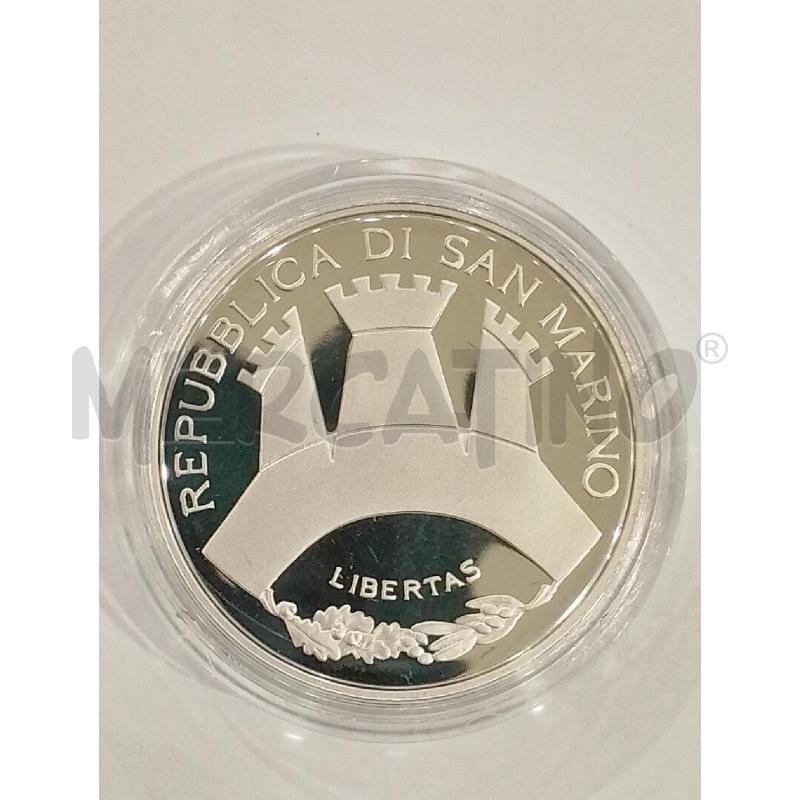 MONETA SAN MARINO ANTONIO CANOVA 2006 AR  | Mercatino dell'Usato Salerno fratte 3