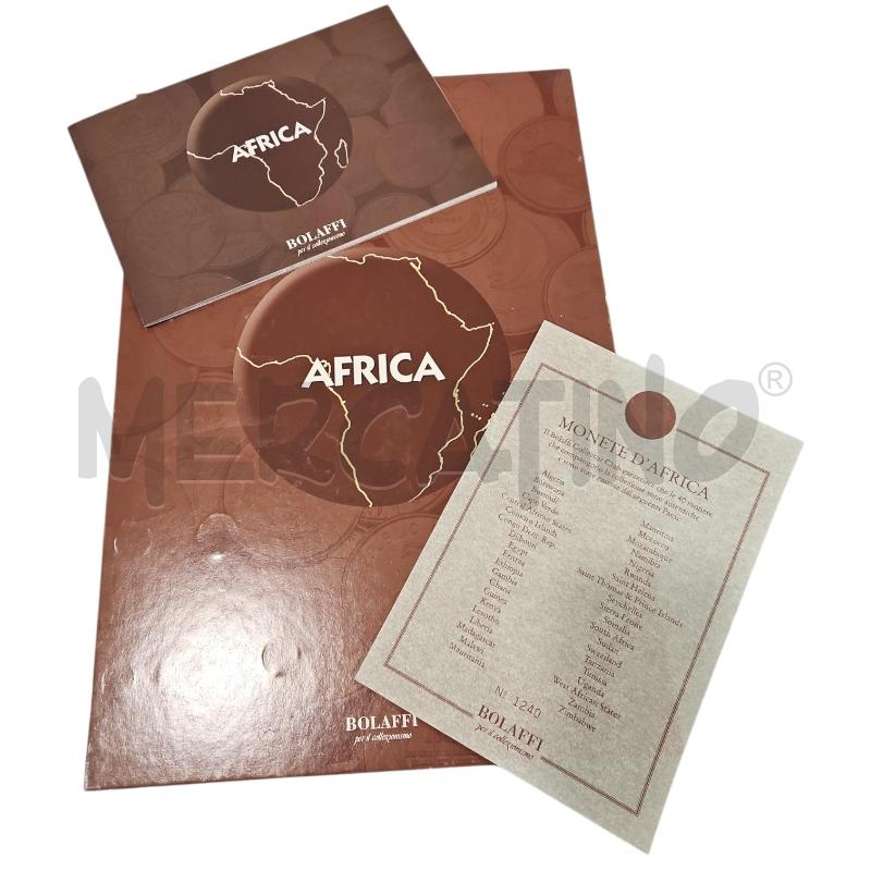 MONETE RACCOGLITORE BOLAFFI MONETE D' AFRICA CERTIFICATO  COLLECTOR CLUB | Mercatino dell'Usato Salerno fratte 1