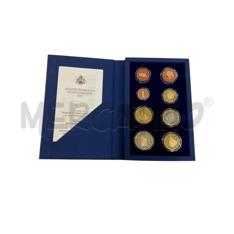 MONETE SAN MARINO DIVISIONALI FONDO SPECCHIO 2010 | Mercatino dell'Usato Salerno fratte 1