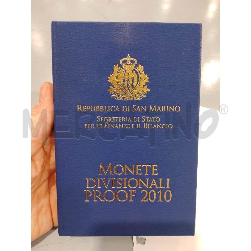 MONETE SAN MARINO DIVISIONALI FONDO SPECCHIO 2010 | Mercatino dell'Usato Salerno fratte 3
