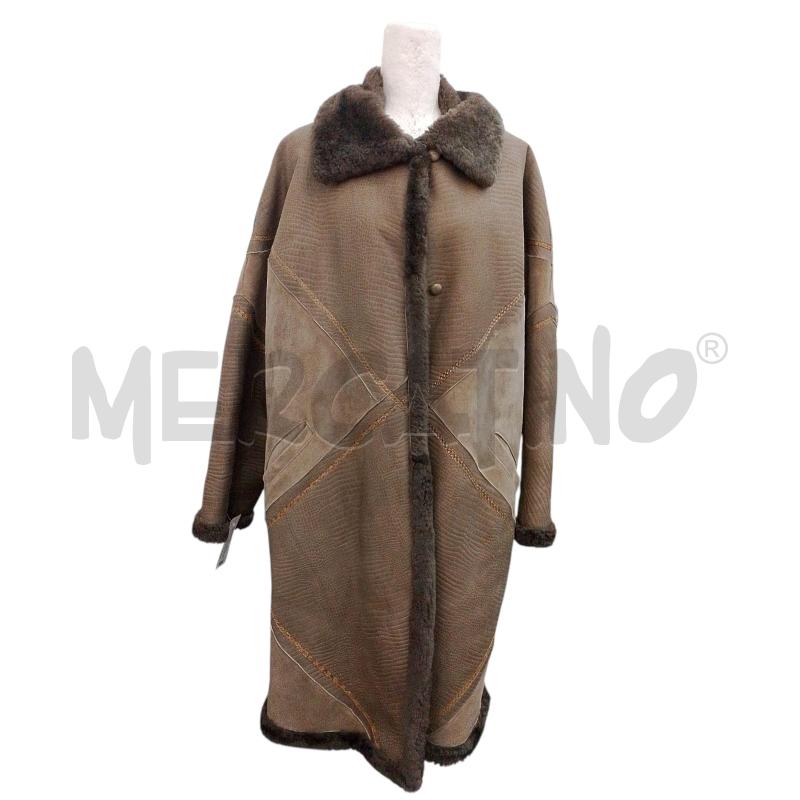 MONTONE DONNA SHERLING VINTAGE BEIGE | Mercatino dell'Usato Salerno fratte 1