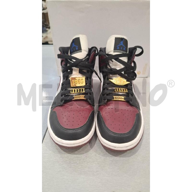 NIKE JORDAN 1MID SE BLACK DARK BETROOT | Mercatino dell'Usato Salerno fratte 2