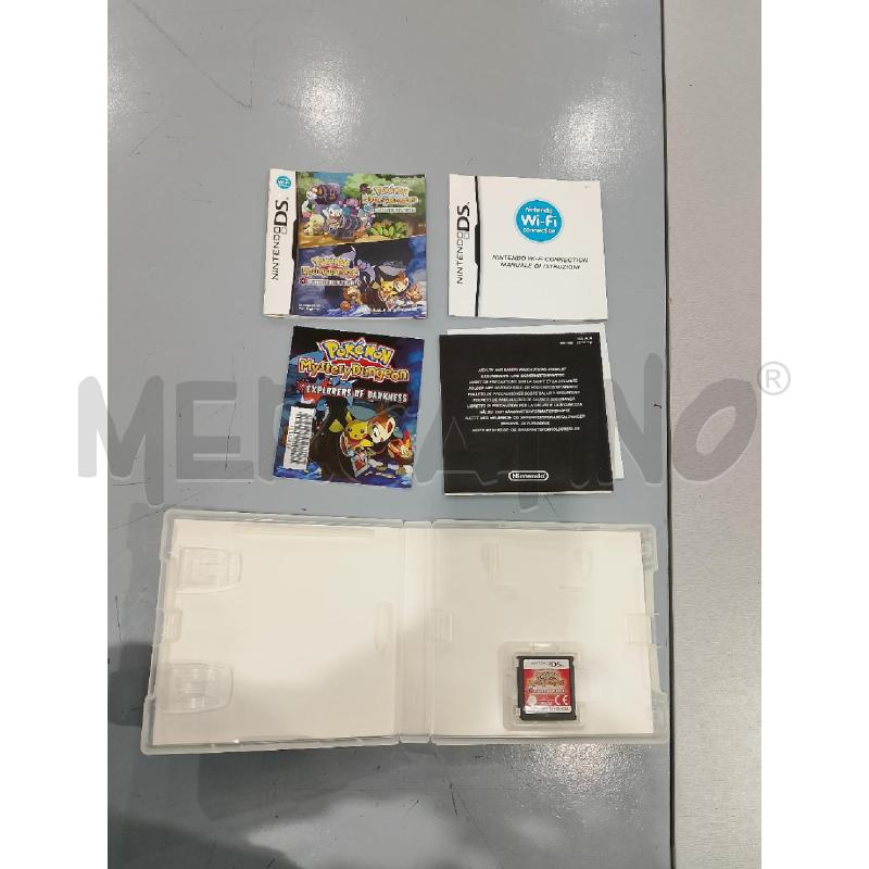NINTENDO DS POKEMON ESPLORA L'ORSCURITÀ | Mercatino dell'Usato Salerno fratte 3