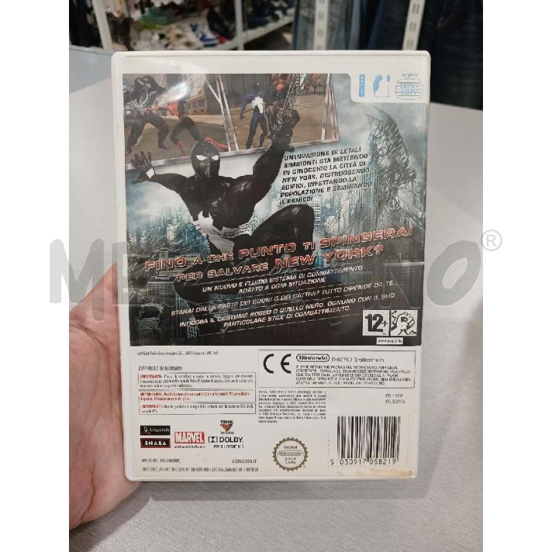 NINTENDO WII SPIDER MAN IL REGNO DELLE OMBRE  | Mercatino dell'Usato Salerno fratte 2