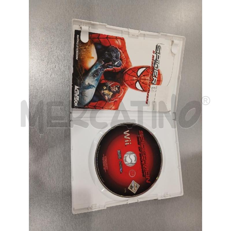 NINTENDO WII SPIDER MAN IL REGNO DELLE OMBRE  | Mercatino dell'Usato Salerno fratte 3