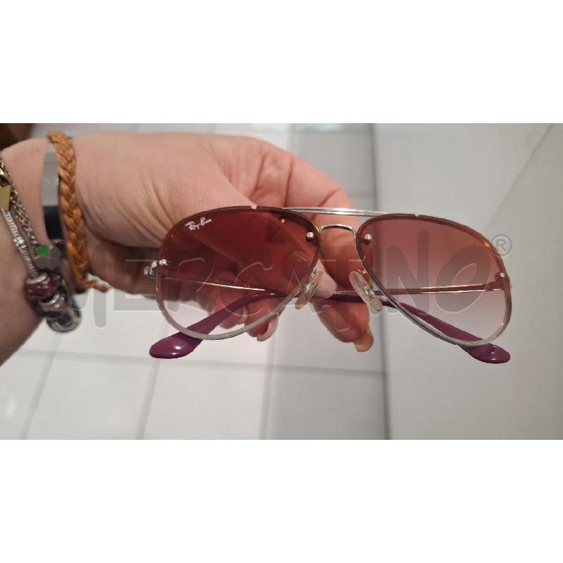 OCCHIALI DA SOLE DONNA RAY BAN SFUM. ROSA  | Mercatino dell'Usato Salerno fratte 2