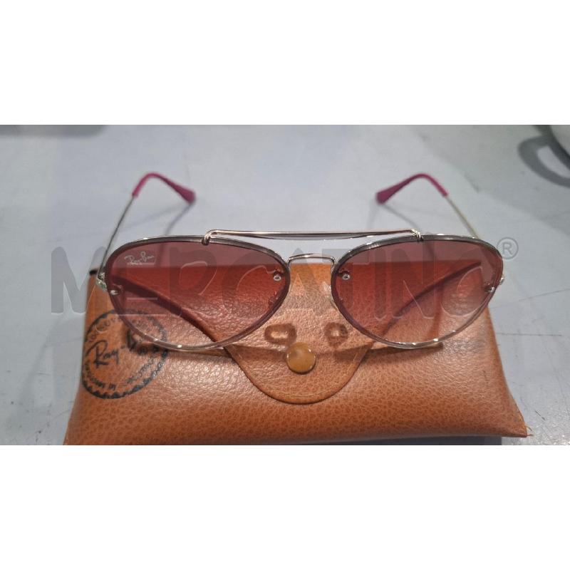 OCCHIALI DA SOLE DONNA RAY BAN SFUM. ROSA  | Mercatino dell'Usato Salerno fratte 5