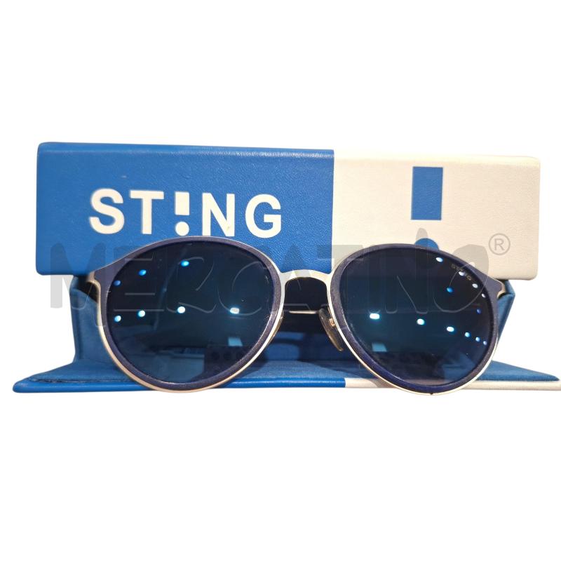 OCCHIALI DA SOLE STING CLAP CLAP LENTE BLU | Mercatino dell'Usato Salerno fratte 1