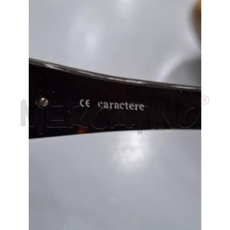 OCCHIALI DONNA CARACTERE MARRONE SCURO | Mercatino dell'Usato Salerno fratte 4
