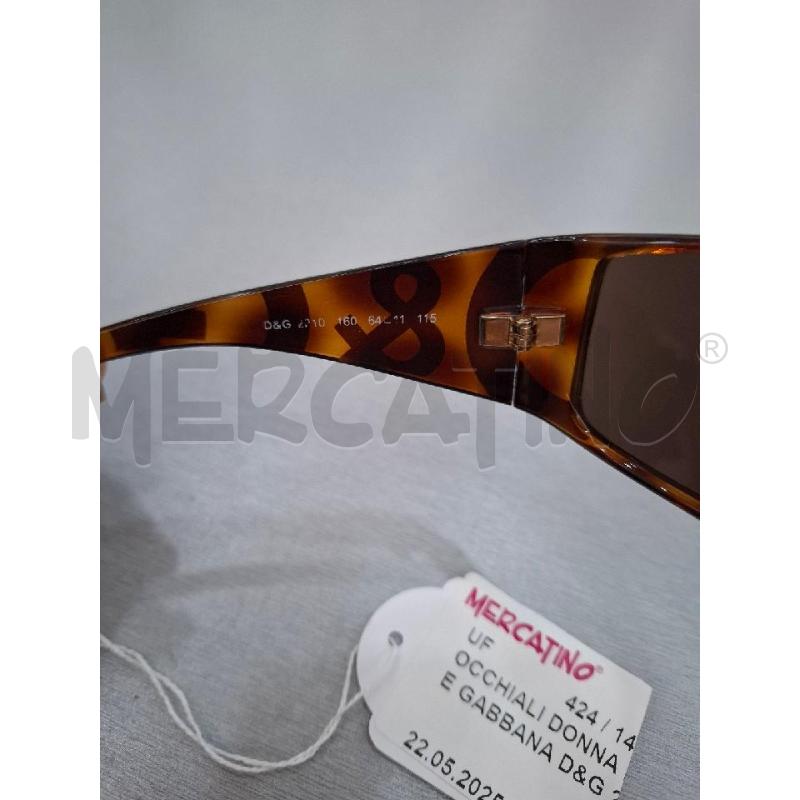 OCCHIALI DONNA DOLCE E GABBANA D&G 2210 TARTARUGATO E ROSA | Mercatino dell'Usato Salerno fratte 5