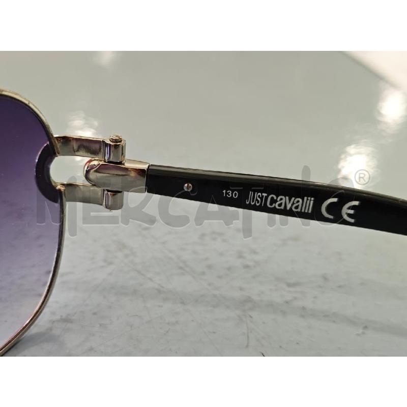 OCCHIALI DONNA JUST CAVALLI LENTE SFUMATA BLU  | Mercatino dell'Usato Salerno fratte 2