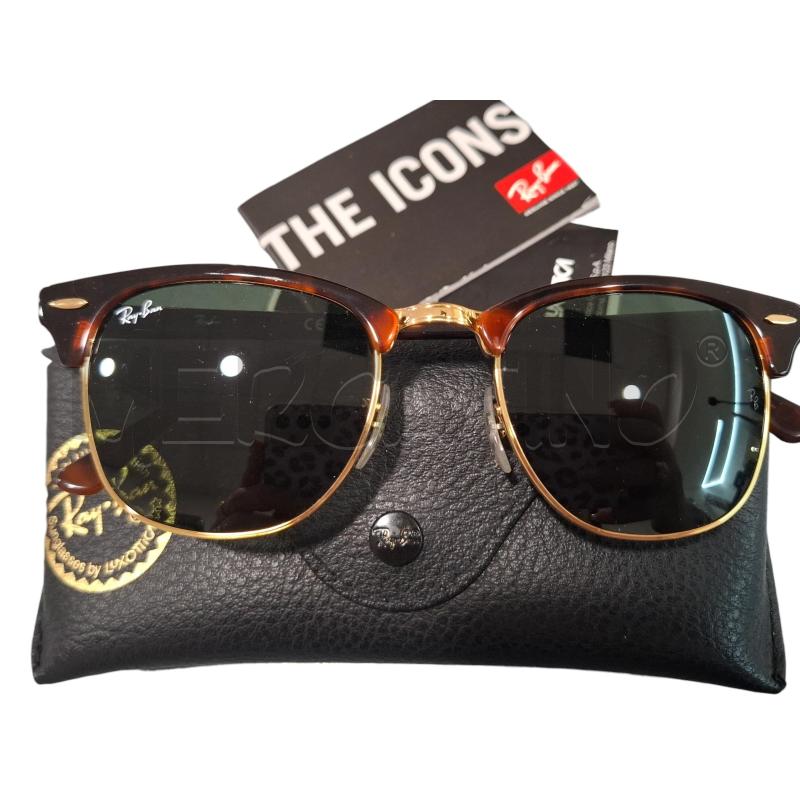 OCCHIALI D RAYBAN CLUBMASTER RB 3016 W0366 TARTARUGATI | Mercatino dell'Usato Salerno fratte 1