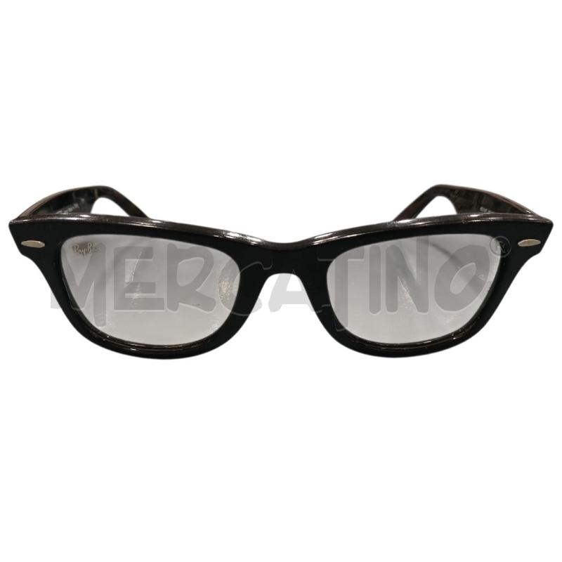 OCCHIALI RAYBAN WAYFARER RB2140 NERI DA RIV | Mercatino dell'Usato Salerno fratte 1