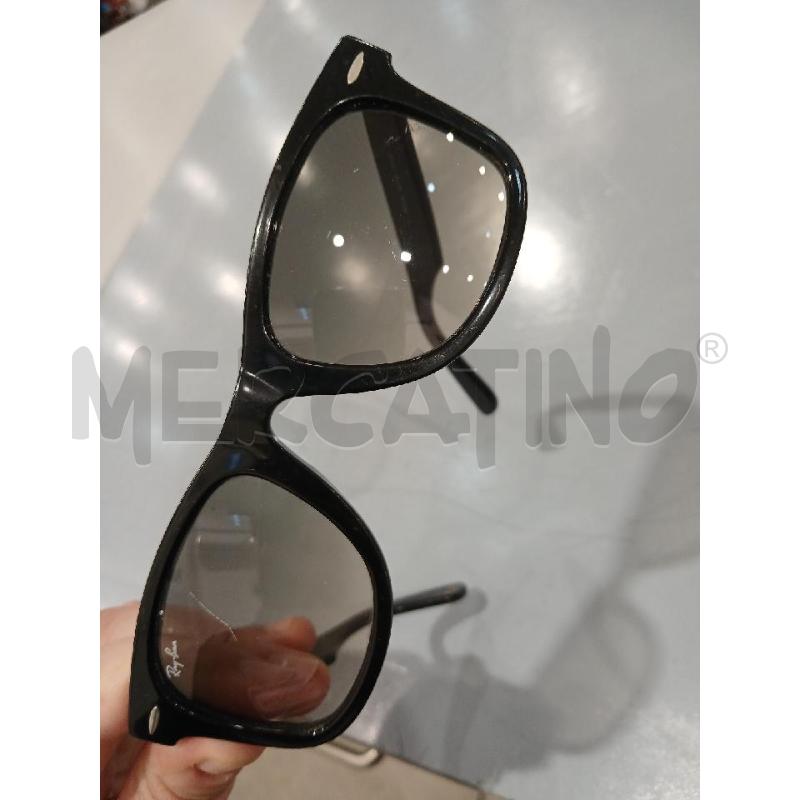 OCCHIALI RAYBAN WAYFARER RB2140 NERI DA RIV | Mercatino dell'Usato Salerno fratte 4